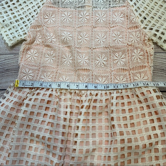 ELLIAT REVOLVE Soft Pink Lace Overlay Dress - Picture 10 of 15